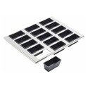 Plaque de cakes Exoglass® (x 15) Plaque de cakes Exoglass® (x 15)