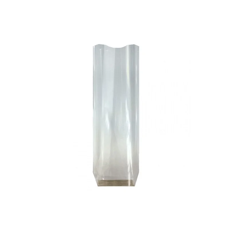Sac polypropylène fond carton 12 x 26 cm (x100)