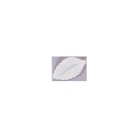 Feuille de rose 47 mm blanche (x350)