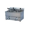 Friteuse 2 x 8 litres avec vidanges