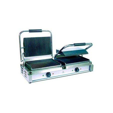 Grill à viande - panini double Ecoline