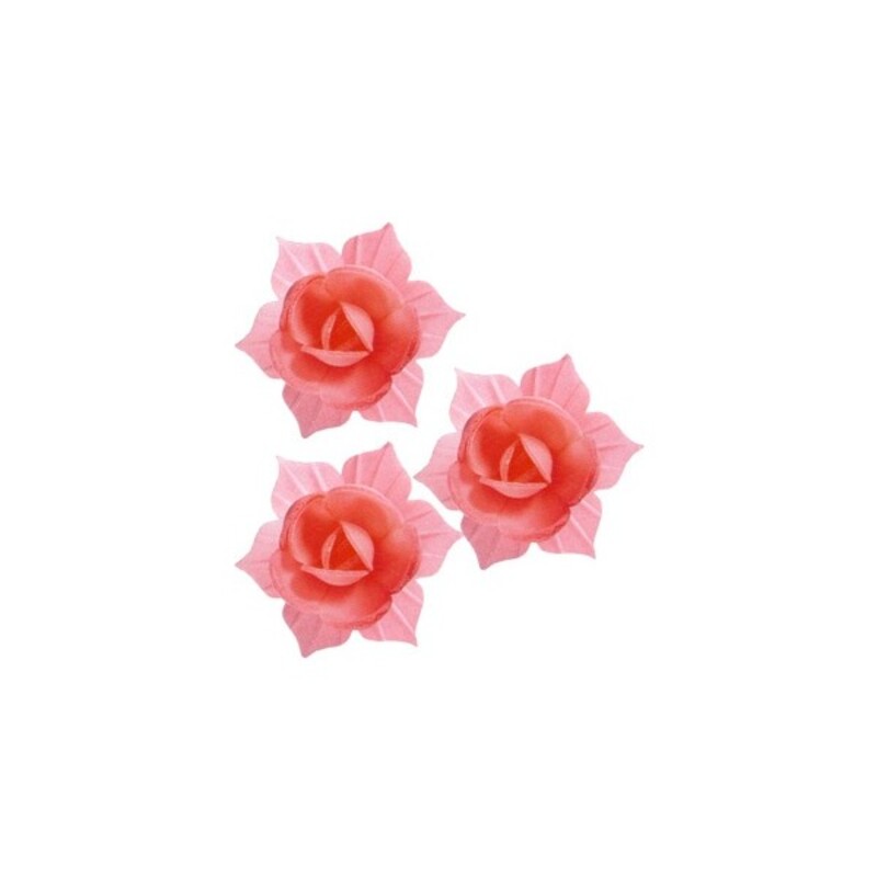 Fleur de Jonquille azyme carmin et rose (x28) - Florensuc | Cerf Dellier