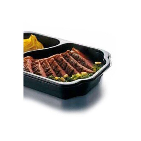 Barquette à plats préparés double (x 246)