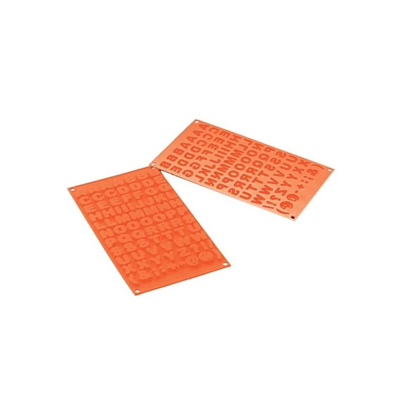 Moule Silicone Chocolat Lettres