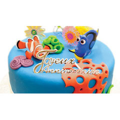 Kit décor gâteau enfants