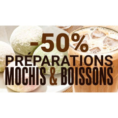 Mochis et boissons instantanées
