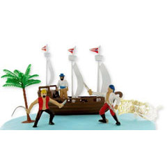 Gâteau anniversaire Pirates