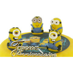 Gâteau anniversaire Les Minions