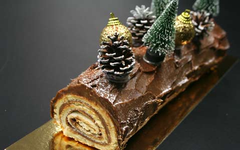 Boîte à bûche Fêtes Gourmandes (x25) | Cerf Dellier